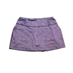 Mountain Hardwear Burgundy Maroon Space Dye Athletic Hiking Skort Size Small